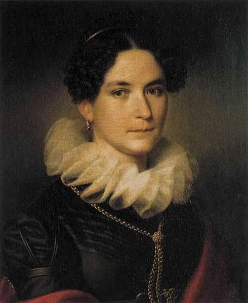 Johann Peter Krafft Maria Angelica Richter von Binnenthal Sweden oil painting art